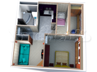 3 - 3D план квартиры 3