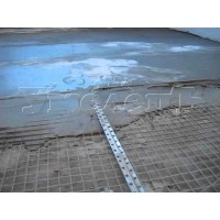 Армирование стяжки пола сеткой
